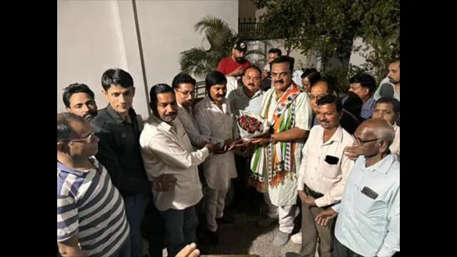 कीरतपुर में पूर्व विधायक राजकुमार ठुकराल का किया स्वागत