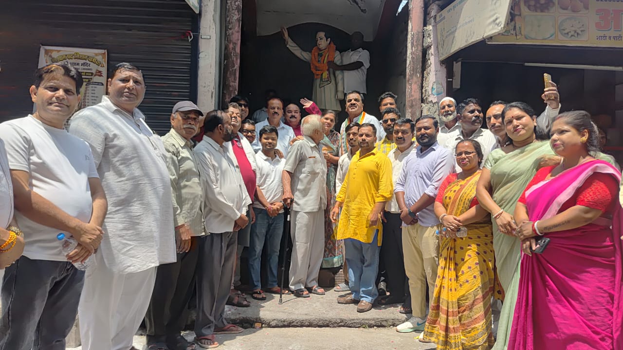 राजीव गांधी की पुण्यतिथि पर कांग्रेसियों ने दी श्रद्धांजलि