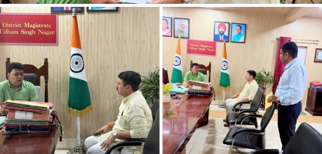 किसानों को यूरिया आपूर्ति और निराश्रित पशुओं के संरक्षण पर प्रदेश मंत्री गुंजन सुखीजा ने जिलाधिकारी से की चर्चा