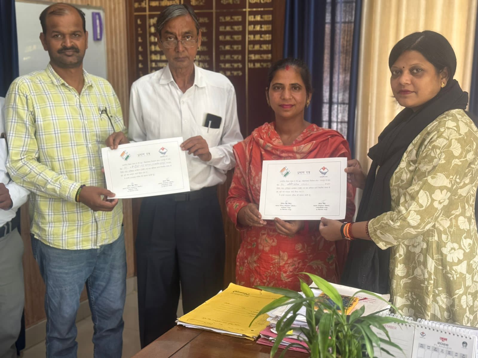 मतदाता गणना अभियान में तेजी, 9 मतदेय स्थलों पर 100 प्रतिशत कार्य पूर्ण