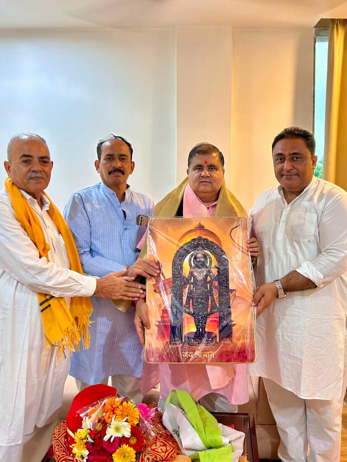 भाजपा प्रदेश अध्यक्ष महेंद्र भट्ट से मिले पालिकाध्यक्ष मनोज गुम्बर ‘मिंटू’