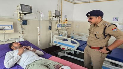 पुलिस पर फायरिंग के बाद अभियुक्त मुठभेड़ में धरा गया