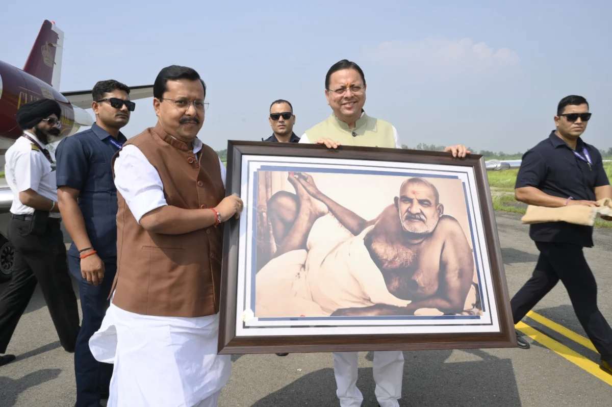 पंतनगर एयरपोर्ट पर भाजपा राष्ट्रीय अध्यक्ष नितिन नवीन का भव्य स्वागत