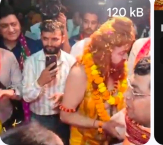 श्रीराम बारात का पुष्पवर्षा से भव्य स्वागत, राजा जनक बने विधायक शिव अरोड़ा